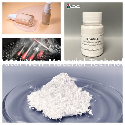 চুলের ত্বকের জন্য সলিড হোয়াইট পাউডার Trimethylsiloxysilicate ফিল্ম ফর্মার্স