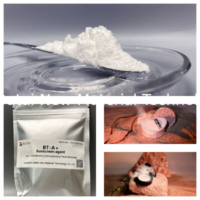 MSDS সানস্ক্রিন এজেন্ট অতিবেগুনী শোষক সূর্য সুরক্ষা তেল নিয়ন্ত্রণ মুখের জন্য UV ফিল্টার SPF 50+ PA++++