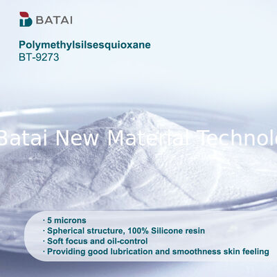 ম্যাট কসমেটিক্সের জন্য উচ্চ বিশুদ্ধতা Polymethylsilsesquioxane পাউডার (CAS 68554-70-1)